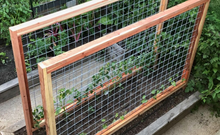 Load image into Gallery viewer, Backyard Garden Bed Custom Trellis Construction and Installation
